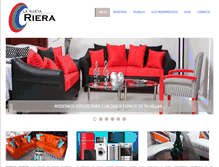 Tablet Screenshot of lanuevariera.com